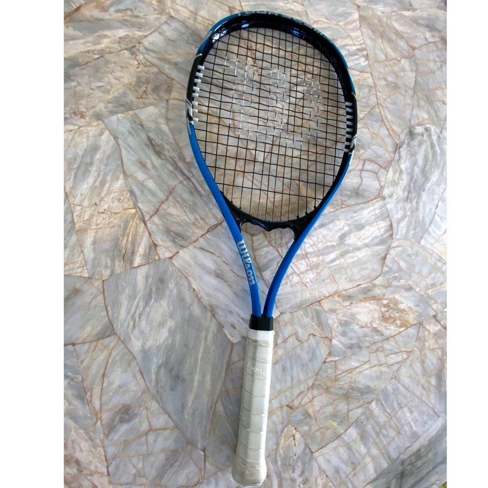 Wilson Tour Slam Lite Tennis Racket Blue Black Power Bridge Oversized‎ 27.5in